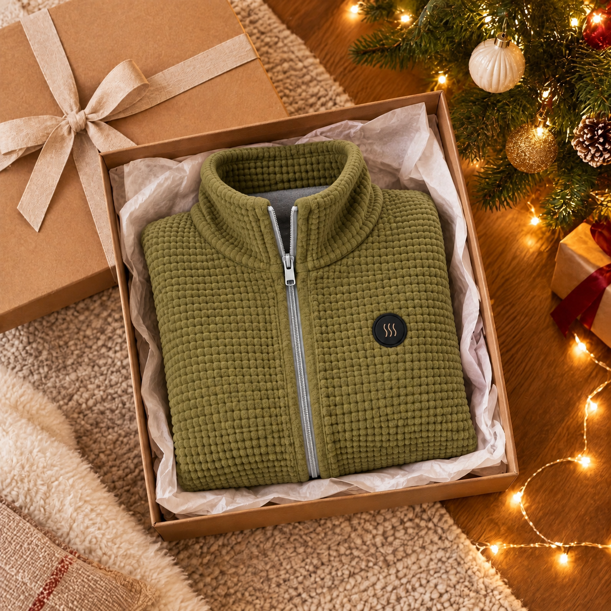 🔥 Christmas Sale — 49% OFF! ❄️ Stay Warm All Winter — Portable Electric Heated Blanket Shawl