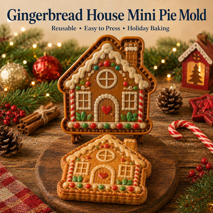 🎄 9‑Design Christmas Mini Pie Mold Collection🥧✨