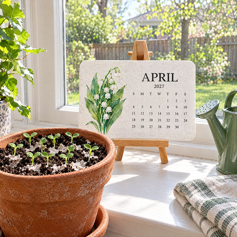 👩‍👦2027 Plantable Calendar – Use It. Plant It. Watch It Grow.