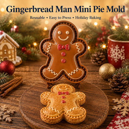 🎄 9‑Design Christmas Mini Pie Mold Collection🥧✨