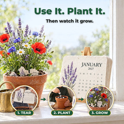 👩‍👦2027 Plantable Calendar – Use It. Plant It. Watch It Grow.
